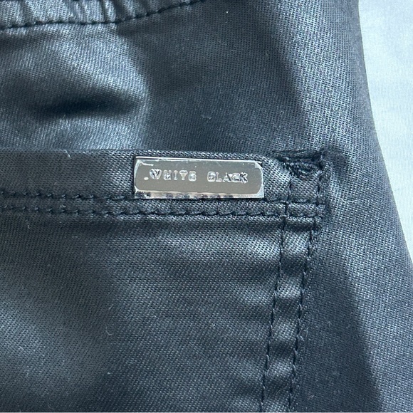 White House black market black coated high rise skinny jeans - Picture 9 of 9